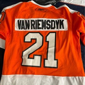 Joliemerch James van Riemsdyk Philadelphia Flyers jersey